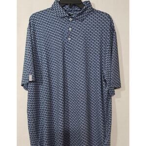 RLX Ralph Lauren Polo Men's XL Boat print NWT